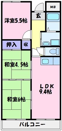 ドリーム萩天の物件間取画像